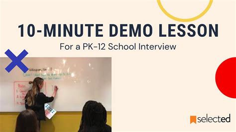 10 Min Teaching Demo Sample .